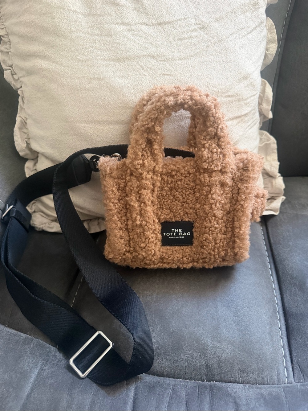 Marc Jacob’s Sherpa Mini Tote in Camel